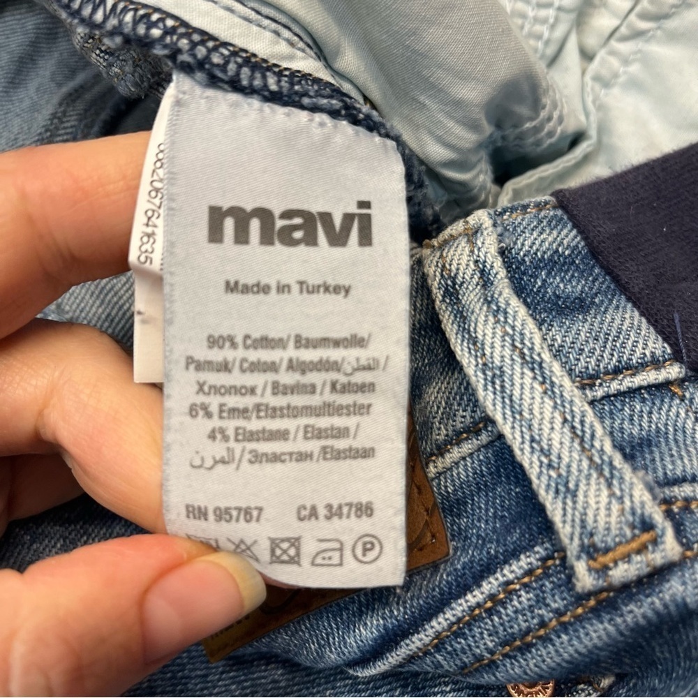 Mavi Maternity Skinny Jeans Blue, size 26/32 - Picture 10 of 14